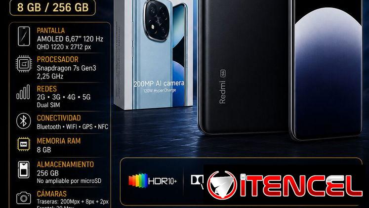 📱XIAOMI REDMI📱NOTE 14 PRO+5G HYPEROS DE 8/256📲