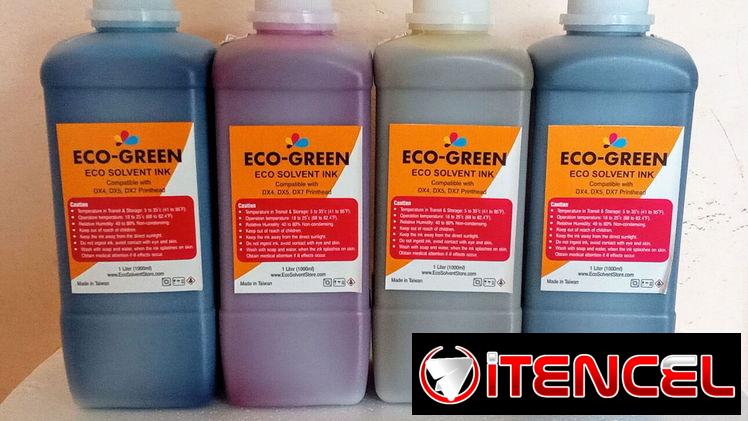 Vendo kit de 4 litros de tinta Ecosolvente (CMYK)