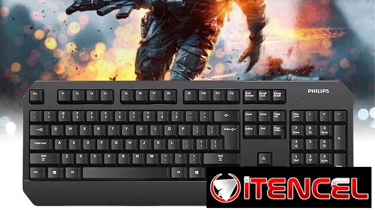 TECLADO + MOUSE PHILIPS USB ORIGINAL 🖥️🖱️ RESISTENTE A DERRAMES | ENVÍO DISPONIBLE EN LA HABANA+ 7 DÍAS DE GARANTÍA