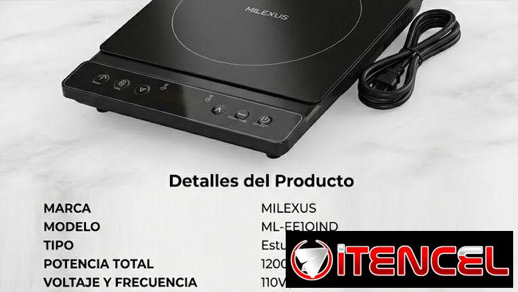 Estufa de Inducción Simple Milexus