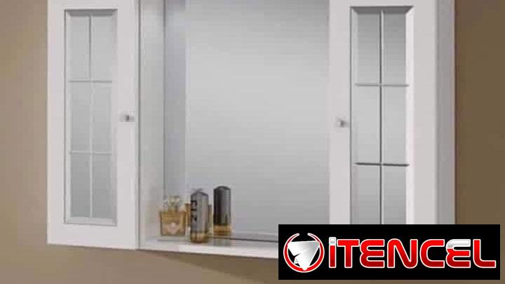 Botiquín de baño con luz led