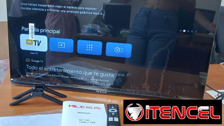 SMART TV 32″ HD MILEXUS, ENTREGA DE FACTURA, VARIEDAD DE ELECTRODOMÉSTICOS, ETC