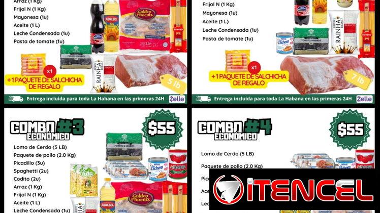 Combos de alimentos, combos de comida, combos carnicos