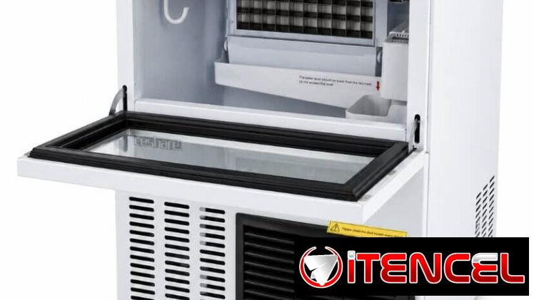 Máquina profesional de hielo Iceshare de 60kg…Transporte por costo adicional