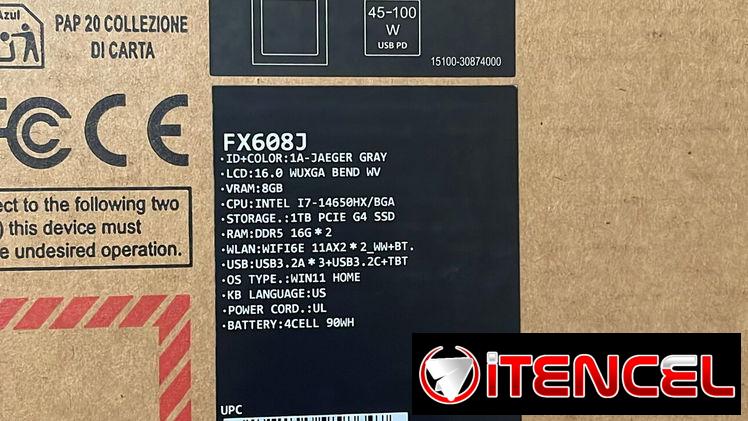 👉OFERTAZO..ASUS TUF GAMING F16..EN📦📦📦..CORE I7👉32GB DDR5…1TB SSD..RTX 5060 8GB