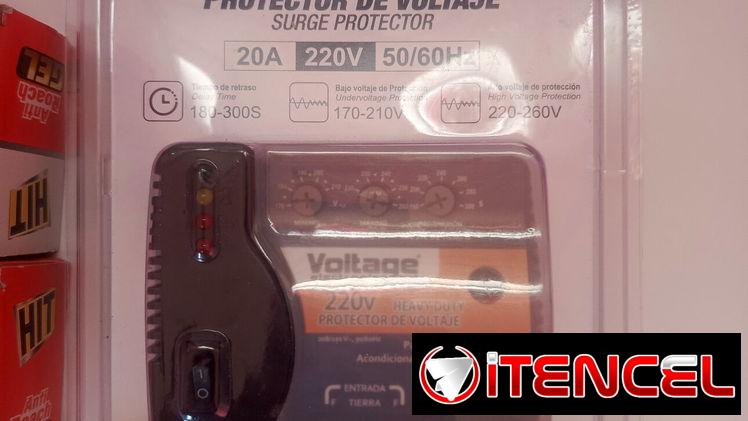 Protector de línea, protector de voltaje personalizable
