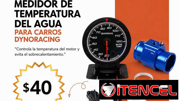 Medidor de temperatura del agua para carros Dynoracing | videojuegoshabana.com