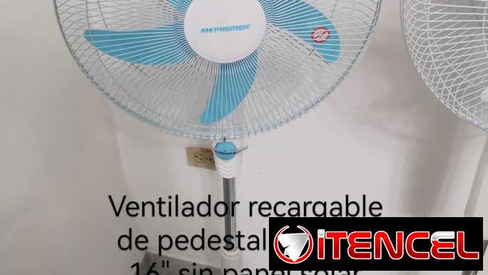 Ventiladores recargables