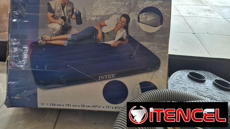 Colchón camero inflable.