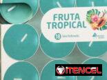 Velas aromáticas (caja de 18 velitas) 10 usd