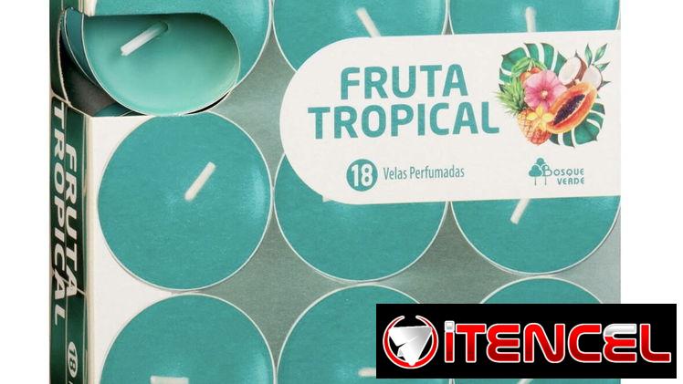 Velas aromáticas (caja de 18 velitas) 10 usd