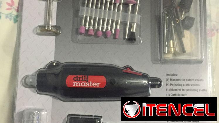DRIMEL CON DIFERENTES ACSESORIOS (PUNTAS)