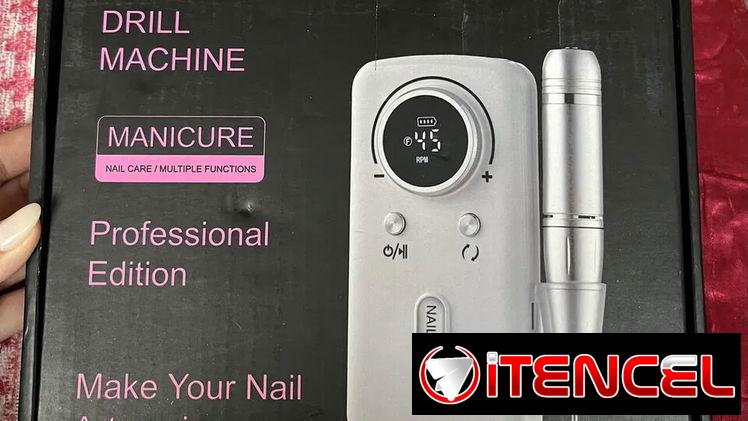 NUEVAS🉐MAQUINAS DE UÑAS PROFESIONAL RECARGABLES INALAMBRICA