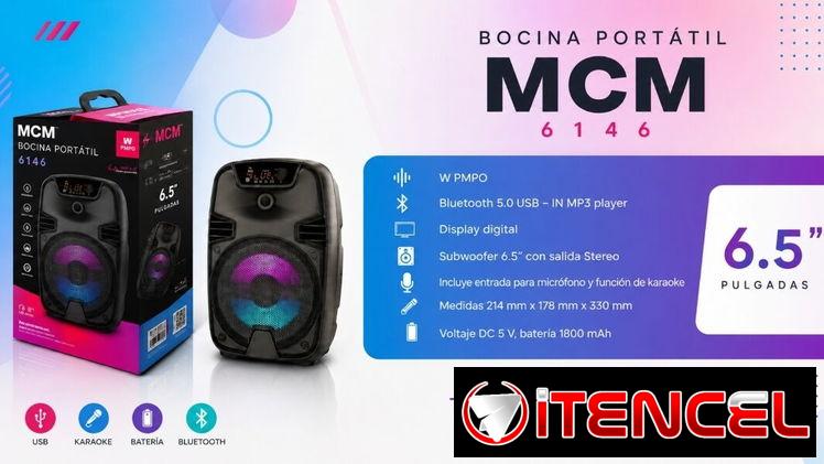 BOCINA PORTÁTIL MCM