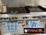 Mecánico de la cocina de gas