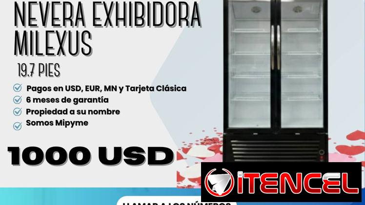 Nevera Exhibidora Milexus 19 pies
