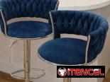 Banquetas de bar con base de jiratoria