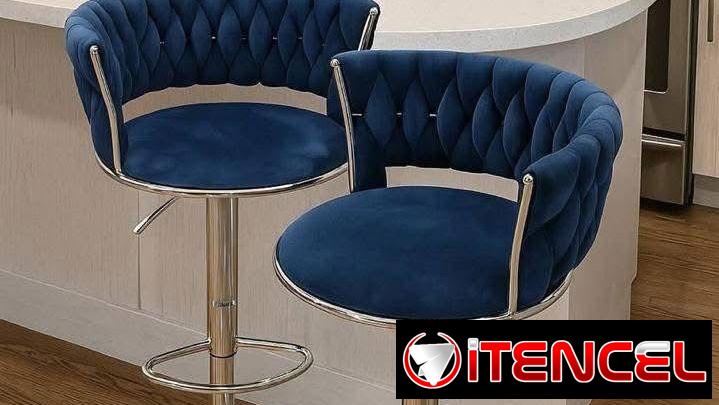 Banquetas de bar con base de jiratoria