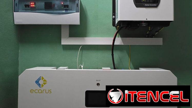 Batería Ecarus de 10Kwh de almacenamiento precio 2100 usd