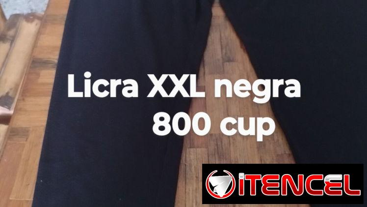 Licra negra talla XXL