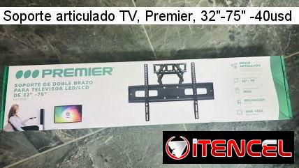 Soporte articulado para TV Premier de 32″ a 75″(Na)