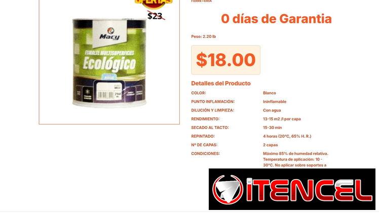 Pintura E01 Blanca al Agua: Esmalte de Calidad para el Profesional VPT#-0236