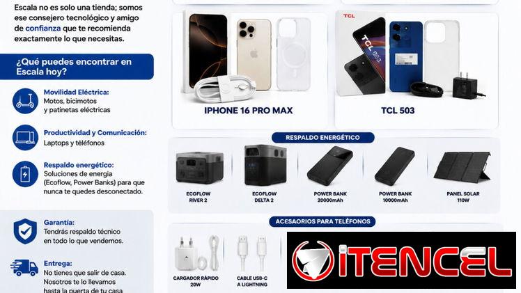 ¿Cansado de comprar tecnología a ciegas? En Escala te ayudamos a elegir bien, sin gastar de más.💸