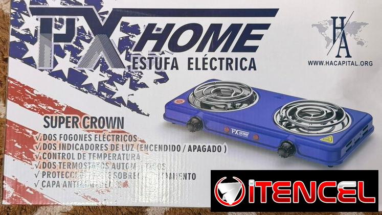 ​🔥 Estufa Eléctrica de 2 Hornillas PX Home – ¡Eficiencia! ✅