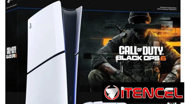 Play Station 5 Slim Versión Digital Bundle Call of Duty Black OPS 6 📦  558850425