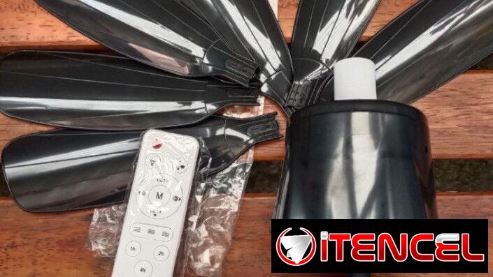 Ventilador lámpara de techo .47 centímetros de diámetro. Centro Habana