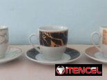 Juego de tazas para café.
