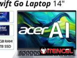 LAPTOP 🎁NUEVA🎁📦CAJA, Acer Swift Go 14 (SFG14-73T-75FA), 14″ Tactil, Intel Core Ultra 7 155H, 16GB DDR5, 1TB