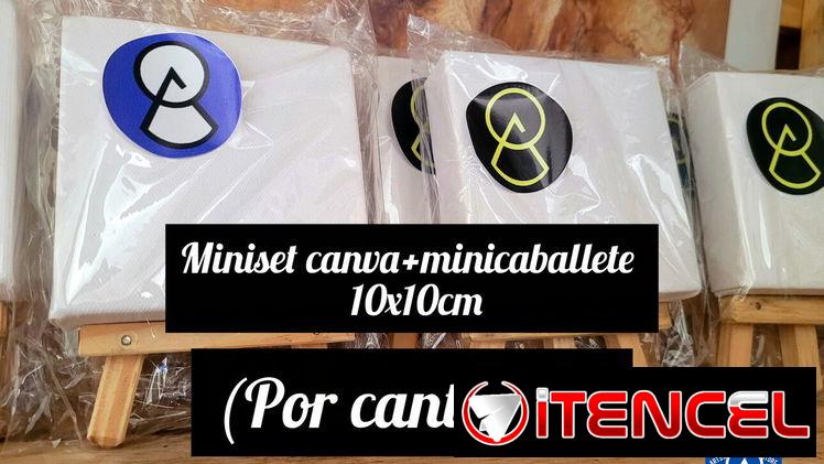 Lienzo Canva imprimado Listo para Pintar