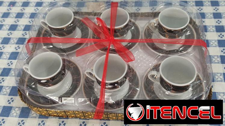 Juego de tazas para café.