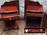 ⚜️ Cama camera con mesitas antigua restaurada • Entrega incluida 🚛 [30]