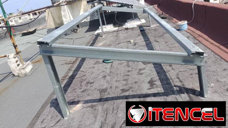 Fuertes Bases para paneles solares
