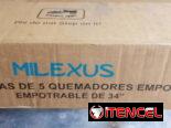 Cocinas empotrables de gas, de 5 hornillas, factura y garantía,  Whatsapp +18133093827