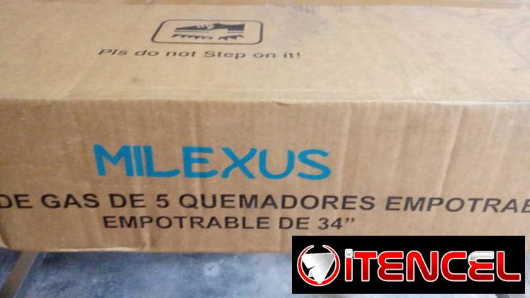 Cocinas empotrables de gas, de 5 hornillas, factura y garantía,  Whatsapp +18133093827