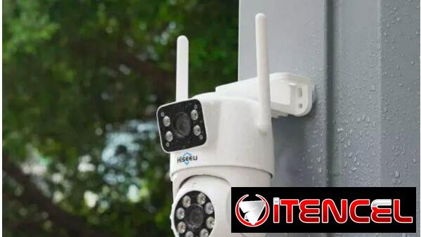 Sistema de cámaras de Seguridad CCTV Hiseeu 4 -cámaras PTZ
