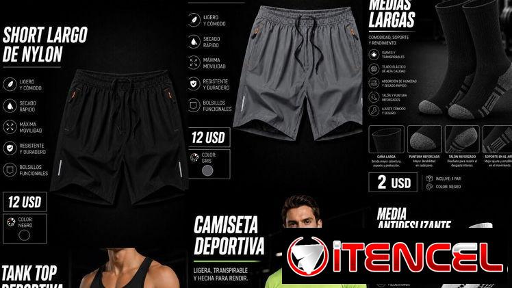 Ropa deportiva de hombre para el gym