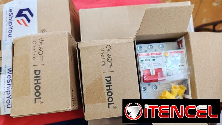 ​⚡ DIHOOL DIFERENCIAL 3-EN-1 CON PROTECTOR DE PICOS (63A) ⚡