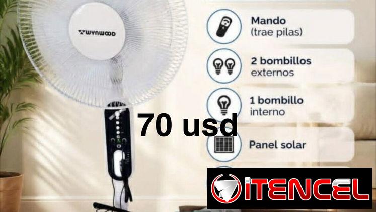 Ventiladores recargables