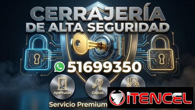 🔑 CERRAJERÍA DE ALTA SEGURIDAD 24H