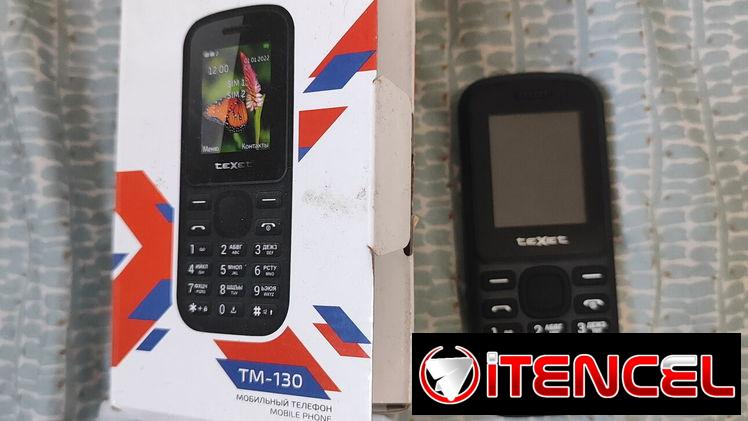 Teléfono celular básico de teclas TEXET