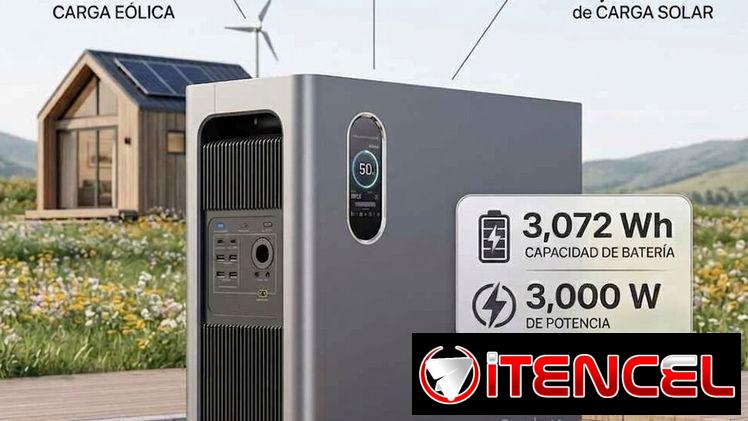 Gendome 3,072Wh – Planta Electrica – Estacion de Energia – Todo en uno – Ecoflow