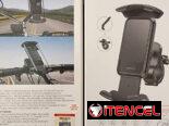 Porta celular Universal Marca Yesido (Líder mundial en accesorios móviles)2 en 1 para Moto y Bicicleta