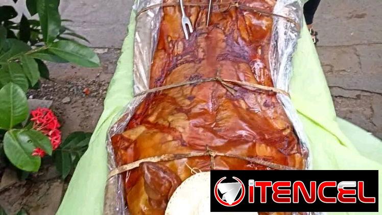 ¡Lechón asado que roba miradas y aplausos! A domicilio La Habana… Wow todo rico me interesa☝️