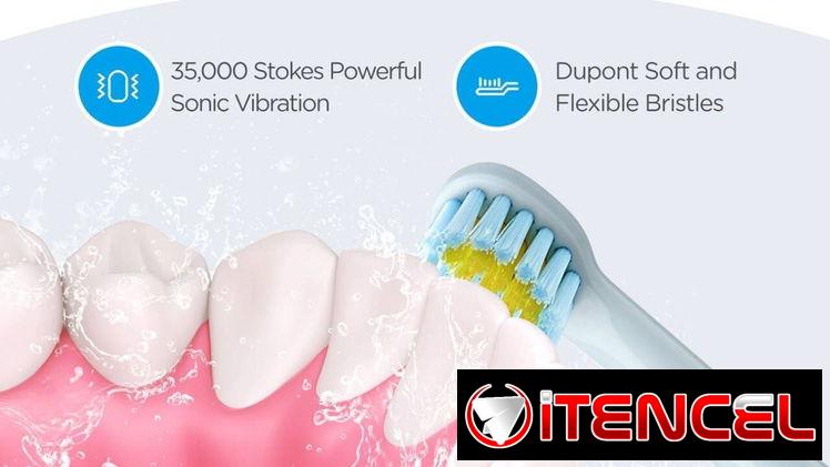 Cepillo Dental Eléctrico Infantil Ultrasónico