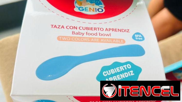 (C)SET DE TAZA CON CUCHARA PARA APRENDIZAJE DE BEBÉS