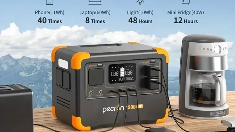 Estaciones de energía marca Pecron de 600w